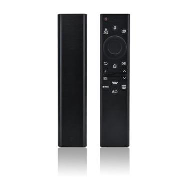 Imagem de JISOWA Controle remoto de voz para Samsung QN65Q70CAFXZA QN65QN85CAFXZA LC49G95TSSNXZA QN65LS03TAFXZA QN50LS03AAFXZA UN70CU7000FXZA QN65Q60AAFXZA QN55Q80AAFXZA A QN65 Substituição para Smart TV