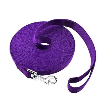 Imagem de PETGOGO 4,6 m, 6,1 m, 9,1 m, 12,2 m, 15,2 m de comprimento, adestramento de cães de adestramento de obediência para cães pequenos e médios acampamentos, treinamentos, brincadeiras ou quintal (40 pés,