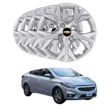 Imagem de Jogo 4 Calotas Gm Onix Prisma 2020 2021 Aro 14