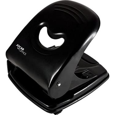 Imagem de Perfurador de Metal 2 Furos para 40 Folhas, Leonora, Preto
