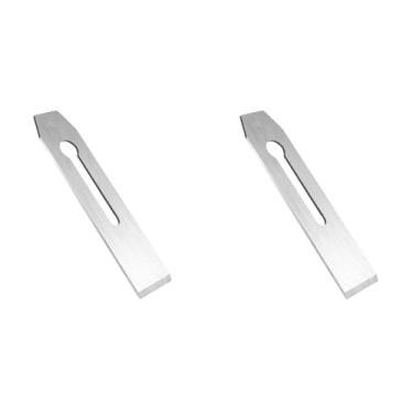 Imagem de Lâmina de Plaina Manual Hss, 2 Peças, Substituição de Lâmina de Avião, Bancada, Lâmina de Aplainamento de Madeira Hss, Lâmina de Aplainamento Manual para Carpinteiro