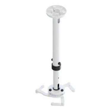 Imagem de Suporte Projetor De Teto - Tubo Telescópico De 50 A 75 Cm - AVATRON