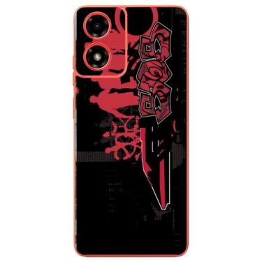 Imagem de Capa Adesivo Skin055 Verso Para Motorola Moto G04S (2024) - KawaSkin