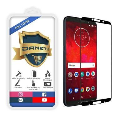 Imagem de Película Vidro Temperado 3d Full Motorola Moto Z3 Play 6.0 - Danet