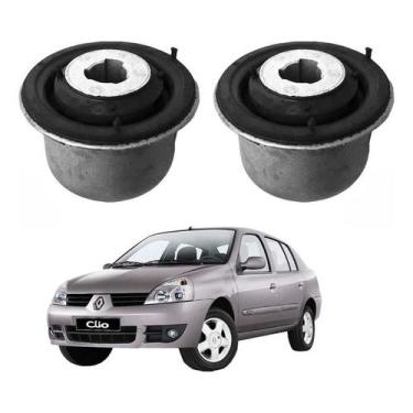 Imagem de Par Bucha Bandeja Dianteira Clio Sedan 1.0 1.6 2003 A 2007 - Sampel