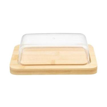 Imagem de Manteigueira Home Style Bambu 13 cm x 19 cm, NATURAL