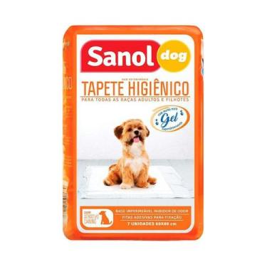 Imagem de Tapete Higiênico Sanol Dog para Cães - 7 Unidades, 7