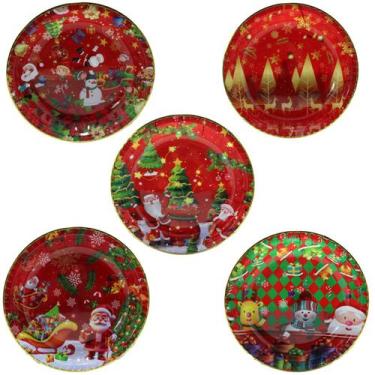 Imagem de Bandeja De Plastico Personalizada Natal - ARQPLAST