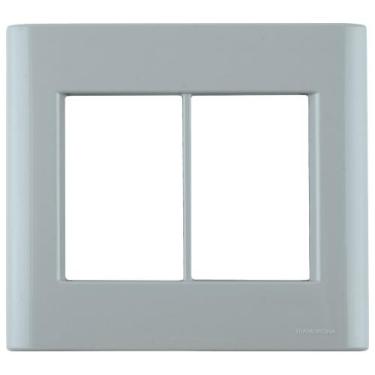 Imagem de Placa 6 Postos 4x4 Tramontina Giz Verde Ardósia