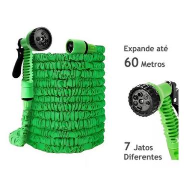 Imagem de Mangueira magica 60 metros reforçada retrátil flexível resistente - MA