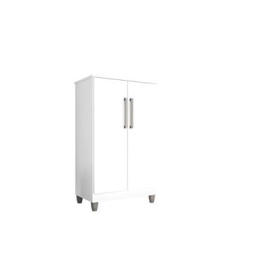 Imagem de Armário Multiuso 2 Portas Branco Mali Casa Mobilia - Casa Mobilia Move