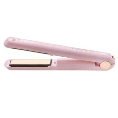 Imagem de MQ Beauty My Way Prancha De Cabelo Sem Fio Rosa Bivolt, Bivolt