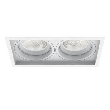 Imagem de Spot De Embutir Duplo Recuado Par20 Interlight Il4707 Branco - Bela Ho