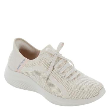 Imagem de Skechers Tênis feminino Hands Free Slip-ins Ultra Flex 3.0 - Brilliant Path, Natural=nat, 9 Wide