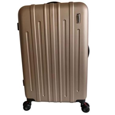 Imagem de Mala bordo capacidade 10kg para viagem lisboa - Ultra Leve, Dourado