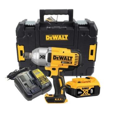 Imagem de Chave De Impacto Bateria 20v 5ah Dcf899 1/2 Dewalt Com Maleta