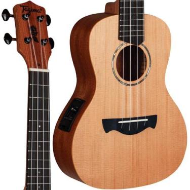Imagem de Ukulele Concert Tagima Elétrico 43k Fosco Tampo Sólido
