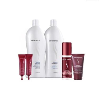 Imagem de Kit Senscience Balance Detangler Renewal C.P.R. Salon (5 produtos)