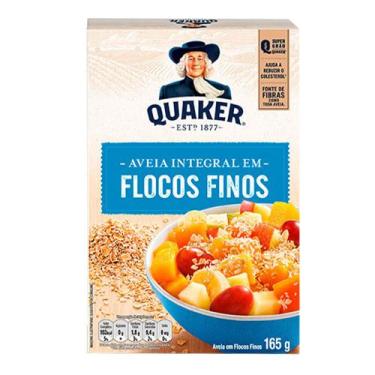 Imagem de Aveia Integral em Flocos Finos Quaker 165g, 165g