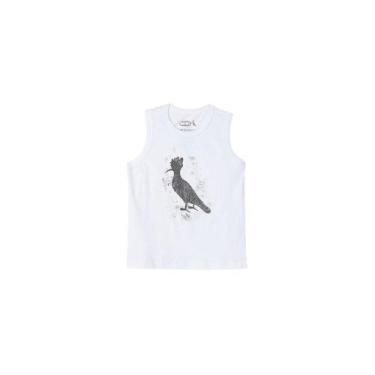 Imagem de Regata Infantil Pica-Pau Dark Reserva Mini, Branco, 02
