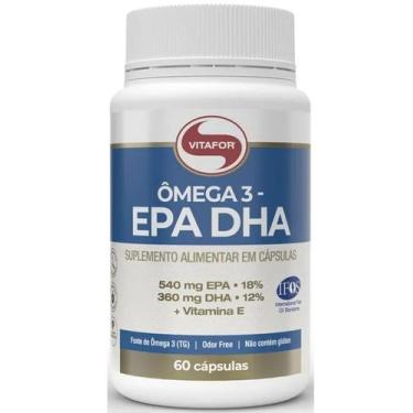 Imagem de Omega 3 epa e dha 60 capsulas 1000mg -  ean - 7898919865192 - VITAFOR