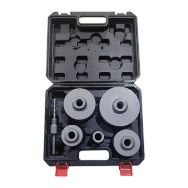 Imagem de Ioensy Kit de cortador de furos de concreto de 6 peças 40 mm 65 mm 80 mm 100 mm 125 mm acessório para parede de tijolos de cimento