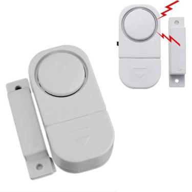Imagem de Kit 3 Aviso Sonoro Para Porta Aberta Com Bateria Sem Fio  - Home Goods