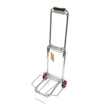 Imagem de Carrinho de Carga e Bagagem 30kg Maleiro Dobrável c/ Elástico Bestfer 