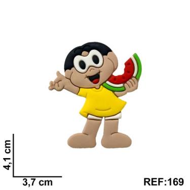 Imagem de Aplique emborrachado kit 10 unidades Magali da turma da mônica REF: 16