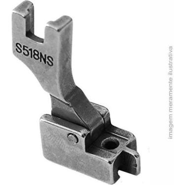 Imagem de Calcador de zíper invisível estreito com guia para costura reta - s518