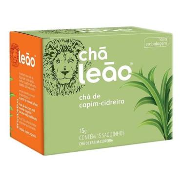 Imagem de Chá Leão De Capim Cidreira Com 15 Saquinhos - Leão alimentos, Bebida Q