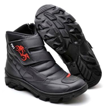 Imagem de Bota Masculina Coturno Motoqueiro Militar  (JOTH1-3-5) - Mena Infinity