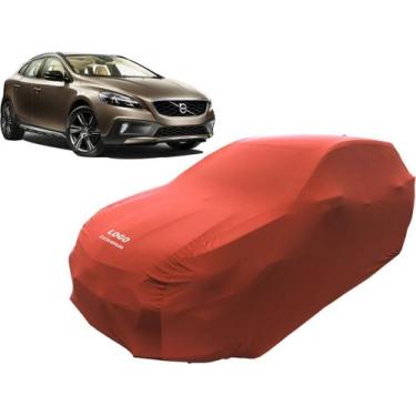 Imagem de Capa De Tecido Para Proteção Carro Volvo V40 - Mz, Vermelha