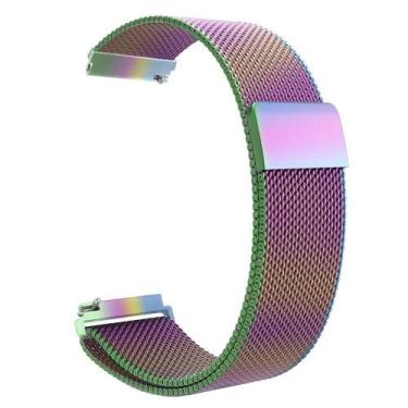 Imagem de Pulseira Loop Milanese Malha de Aço P/  Watch 42mm  44mm Colourful - I