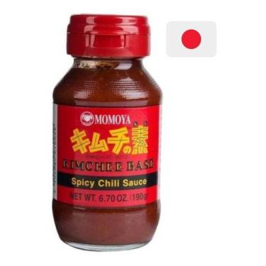 Imagem de Molho Base Kimchi 190g Kimochi No Moto Momoya Origem Japão