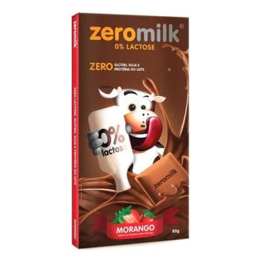 Imagem de Chocolate ZeroMilk Morango Genevy 80g