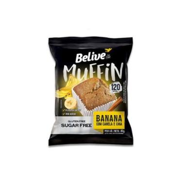 Imagem de Bolinho Belive Be Free Banana + Canela + Chia 40g