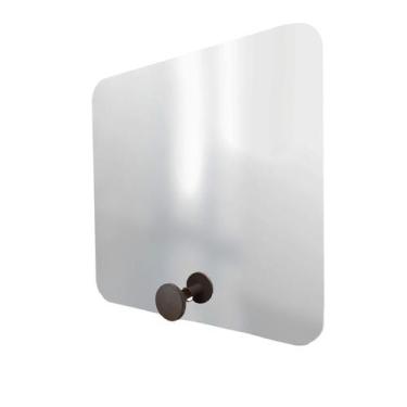 Imagem de Espelho Funcional Hook Corten Alça 50x50 Cm Quadrado - e2g Design