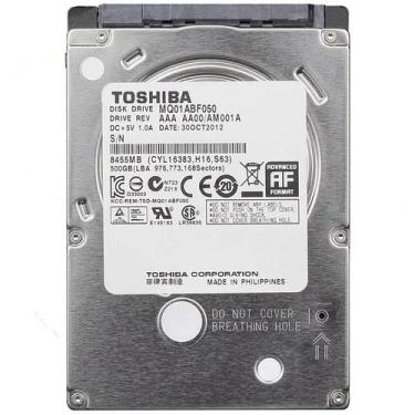 Imagem de HD Interno Toshiba 500GB para Laptop  Desempenho Compacto e Confiável