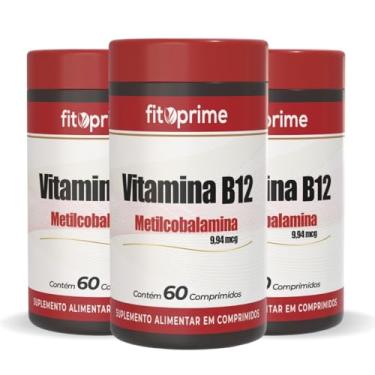 Imagem de KIT3 Vitamina B12 metilcobalamina 60 Cápsulas