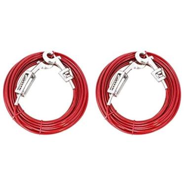 Imagem de Boss Pet – Gravata para cães Prestige grande de 1,8 m com mola (pacote com 2)