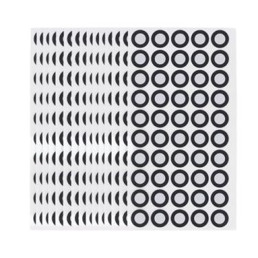 Imagem de Pontos de Marcadores de Rastreamento de Digitalização 3D, 15 Folhas X 50 Unidades Marcador de Digitalização 3D de 6,0 Mm para Scanner 3D, Adesivos de Posicionamento 3D de