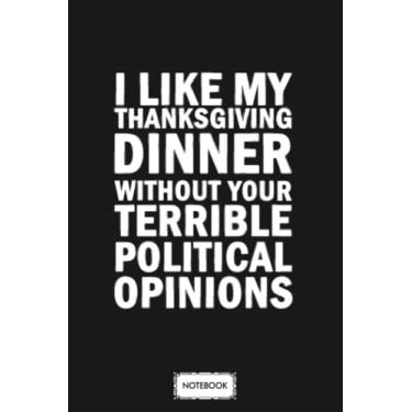 Imagem de Thanksgiving Diner G92825 Notebook: Planner, 6x9 120 Pages, Matte Finish Cover, Diary, Journal, Lined College Ruled Paper