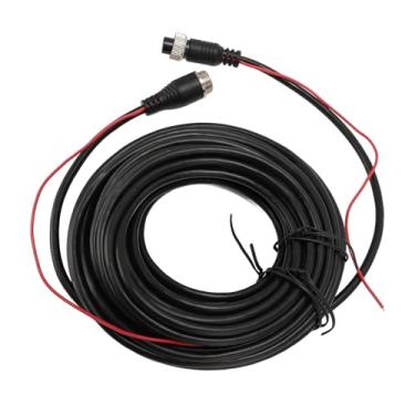 Imagem de Cabo de Extensão de Câmera de Backup de 4 Pinos, Espelho Dashcam Cabo de Extensão de Câmera Traseira Cabo de Extensão de Vídeo de Carro Dash Cam Câmera de Backup de Visão