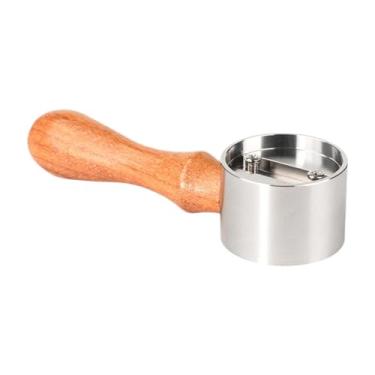 Imagem de FytStycale Alavanca de vapor de substituição, acessórios para infusor de café, leve, lindamente trabalhado com cabo de madeira, alavanca de vapor para máquina de