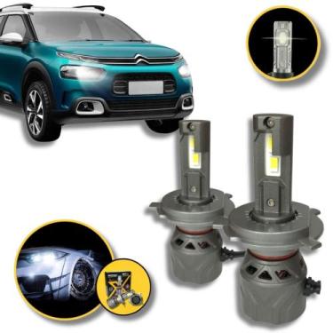 Imagem de Lâmpadas Super Led S17x Farol Alto Baixo H4 Citroen Cactus - Shockligh