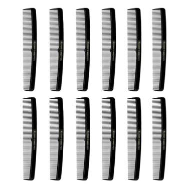 Imagem de Allegro Combs 415 Pente de cabelo masculino pente de barba pente de cabelo para mulheres pente de bigode 12 unidades.