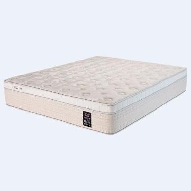Imagem de Colchão King 193x203x34cm Molas ensacadas Jacquard Ecocotton  - F.A. C