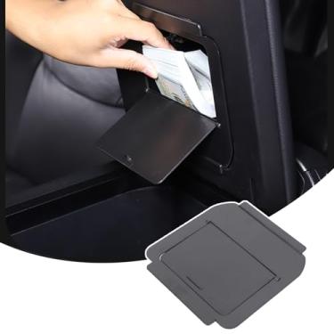 Imagem de Caixa de apoio de braço organizador oculto compatível com Toyota Land Cruiser 250 1958 Prado J250 LC250 2024 2025, bandeja organizadora de privacidade de corrimão de console central, caixa de