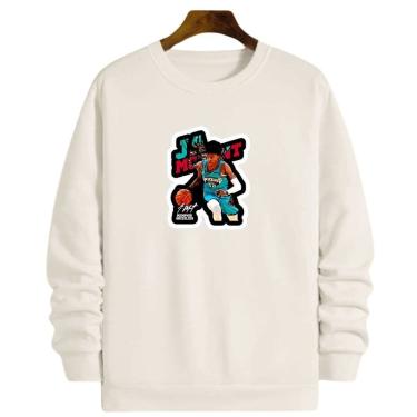 Imagem de Blusa Moletom Gola Basquete Ja Morant Memphis Grizzliess Basketball
